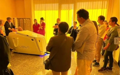 ISENSI presenta su nueva cabina sensorial en la residencia Santa Bárbara FUNDAZ