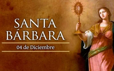 Celebración del día de nuestra patrona, Santa Bárbara