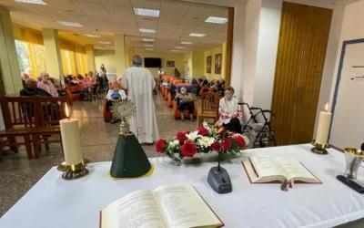 Servicio religioso en Santa Bárbara