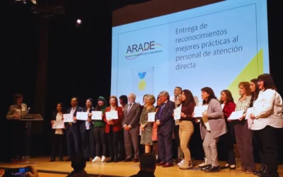 «La Residencia FUNDAZ Santa Bárbara celebra el reconocimiento de ARADE a las buenas prácticas en el cuidado de personas mayores»